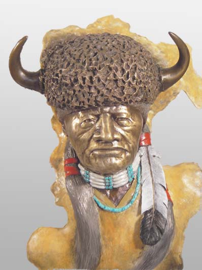 Spirit Guides - Medicine Man Closeup View Spirit Guides - Medicine Man Closeup View