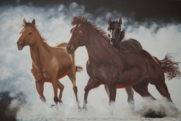 Wild & Free 48x72