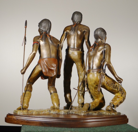 The Hunters - Back View