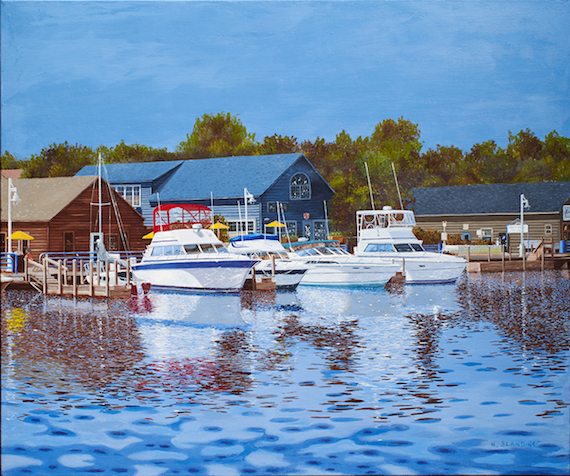 Sheboygan River Marina 2 20x24