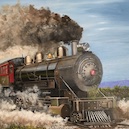 Locomotive #7 16x20